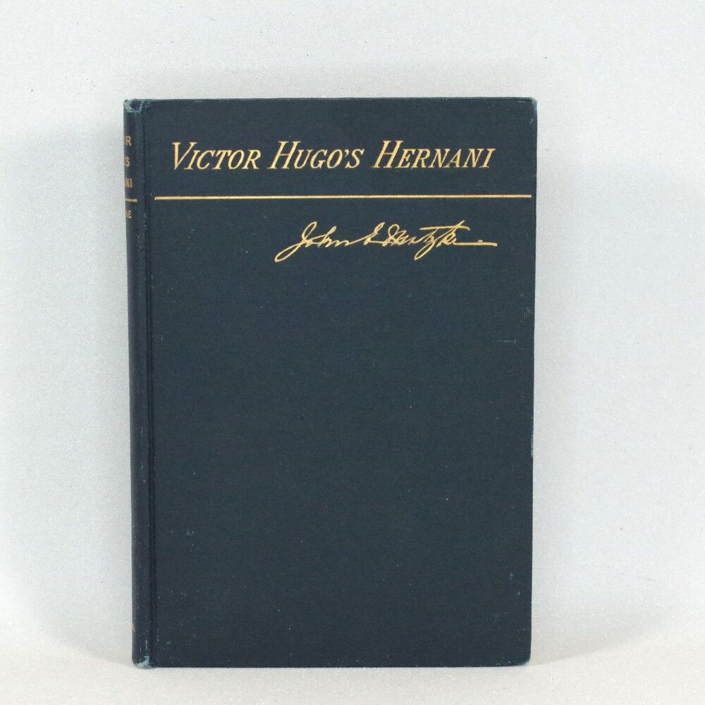 Antique Book Victor Hugo's Hernani 1891 Modern Language Series French